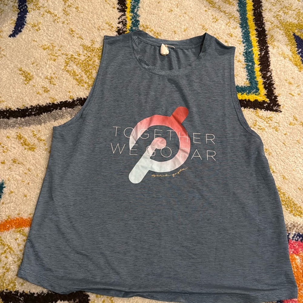 Spiritual Gangster Peloton Muscle Tank L EUC